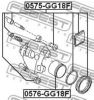 FEBEST 0576-GG18F Piston, brake caliper